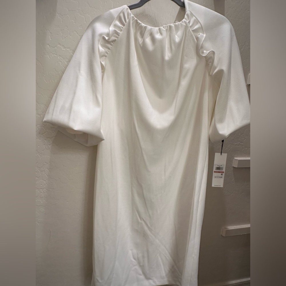 Brand New CK white dress